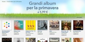 Promozione iTunes: Tanti album interi scontati a 5,99 €