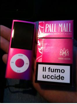 iPod & Pall Mall Pink
