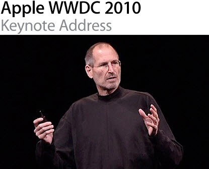 WWDC 2010: Disponibile il video completo del KeyNote di Steve Jobs 1