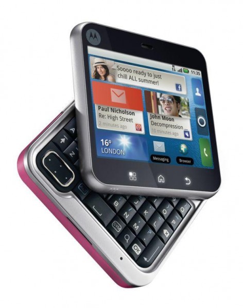 Motorola Flipout: Nuovo terminale dotato di Android 2.1 e da un design molto stravagante e singolare 1