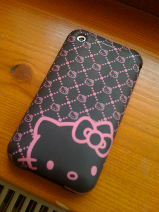 Custodia Hello Kitty per iPhone - retro