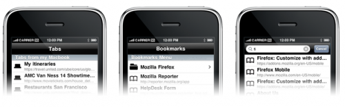 Firefox Home, per controllare Firefox con l'iPhone 1