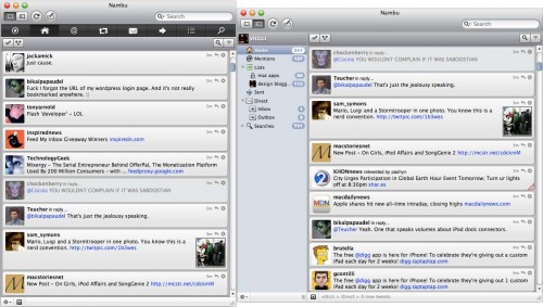 Nambu 2.0, ottimo client per Twitter gratuito. 2