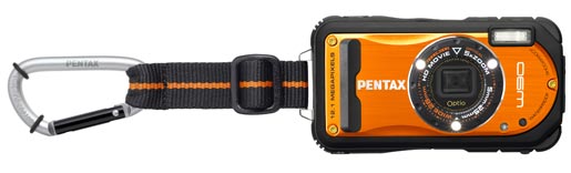 La PENTAX Optio W90 da oggi è anche shiny orange 2