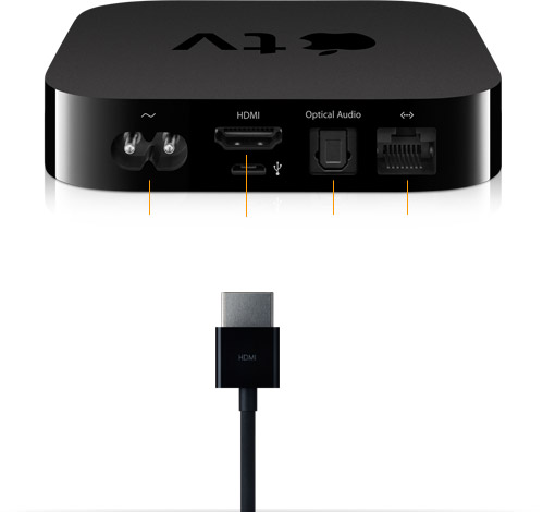 Presentata la nuova Apple TV, senza disco fisso con HDMI video in HD e processore Apple A4 2