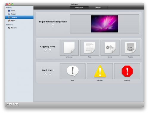 Refinery, personalizziamo Mac OS X senza far danni. 4