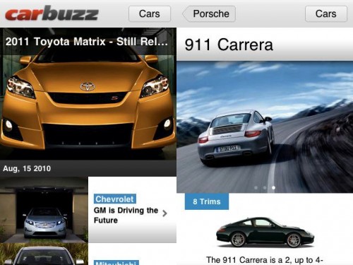 CarBuzz, foto e recensioni delle migliori Auto, sul tuo iPhone gratis 2