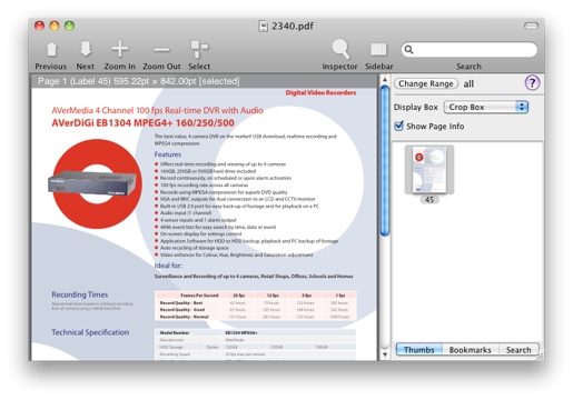 Proview, un completo editor PDF per Mac 2