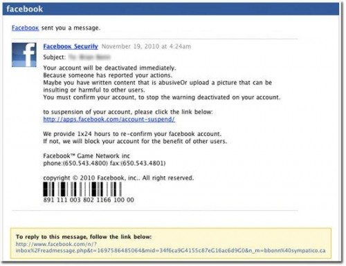 Websense: Facebook viene sfruttato per attacchi phishing e reindirizzazioni a siti malevoli 1