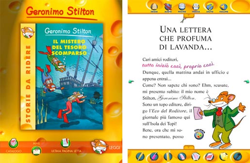 Per la gioia dei più piccini, da oggi Geronimo Stilton è anche su iPad 1