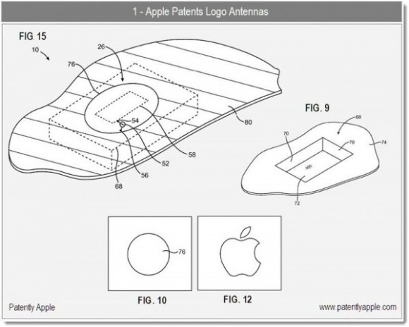 Secondo un brevetto Apple vuole trasformare il logo della mela in un'antenna 1