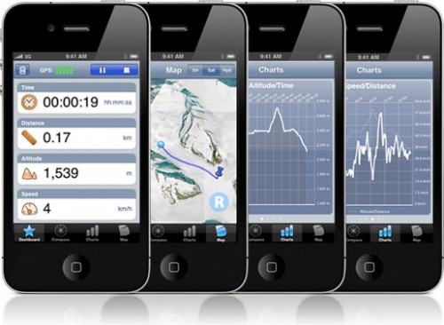 EasyTrails GPS, un'app per iPhone pensata per chi ama gli sport invernali 1