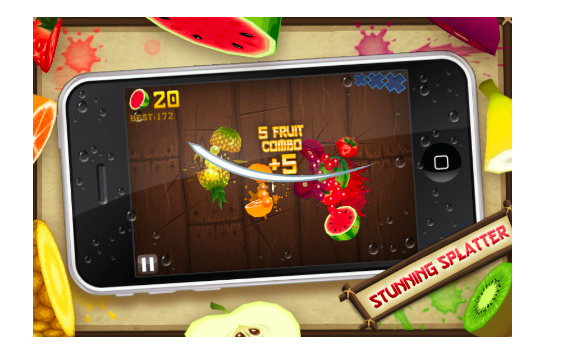 Taglia la frutta con Fruit Ninja 1
