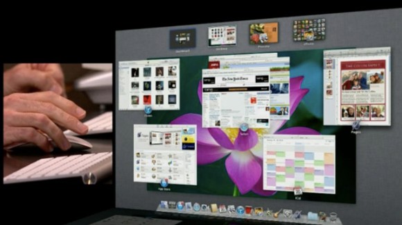 Prime immagini in anteprima di Mac OS X Lion 1