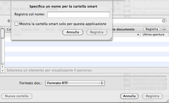 Mac OS X: come utilizzare le cartelle smart 4