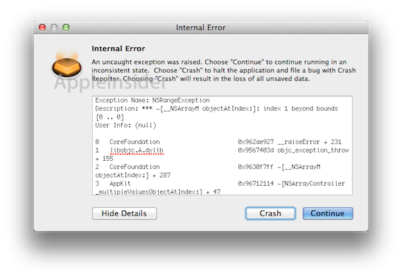Mac OS X Lion - notifiche push, nuove opzioni per le applicazioni che vanno in crash, emoticon 3