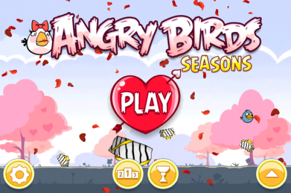 Angry Birds Seasons: un aggiornamento dedicato a San Valentino 1