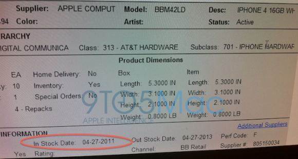 Il 27 Aprile sembra essere realmente la data di lancio dell'iPhone 4 bianco 1