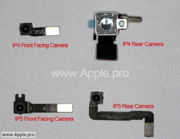 iPhone 5, alcune parti sembrerebbero confermare la posizione separata di fotocamera e flash 1
