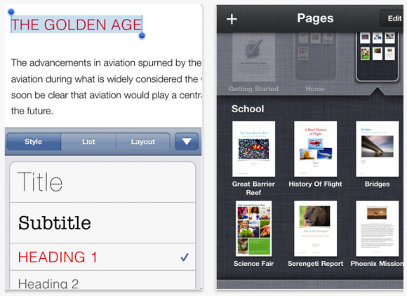 La suite iWork per iOS sbarca sull'App Store 2