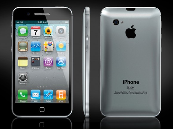Un Concept Desing di futuro iPhone 5 1