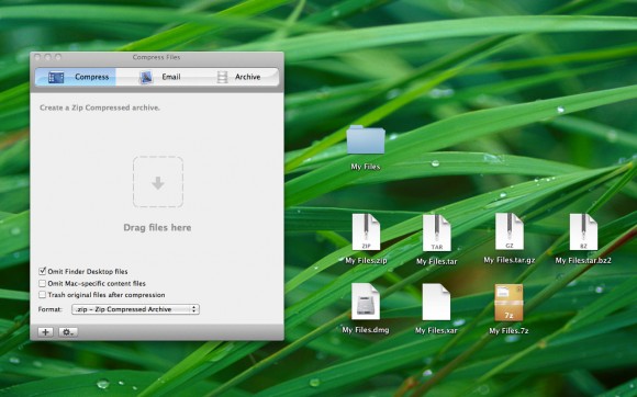 Compress Files per Mac, comprimi e cripta files e cartelle 1