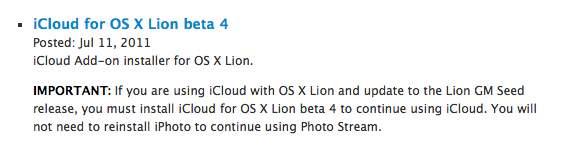 Apple rilascia iOS 5 Beta 3, iTunes 10.5 beta 3 e iCloud beta 4 2