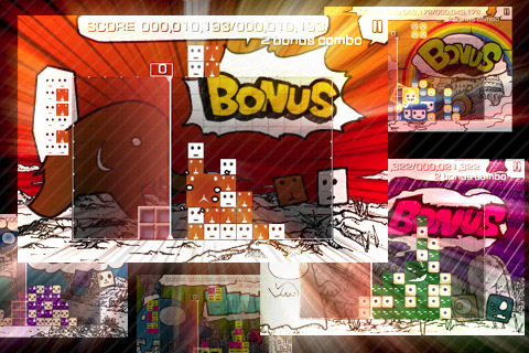 Lumines: un puzzle game ricco di suoni ed effetti 2