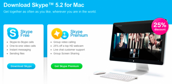 Skype 5.2 per Mac disponibile al download 1