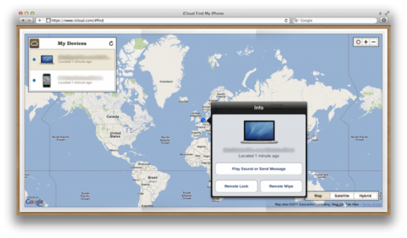 Find My iPhone e Find My Mac sono ora integrati in iCloud 1