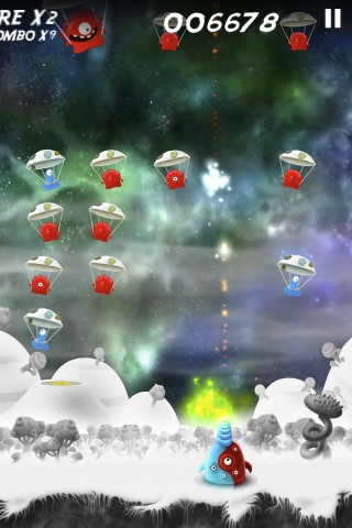 Jelly Invaders per iPhone: un passatempo molto coinvolgente per iPhone 3