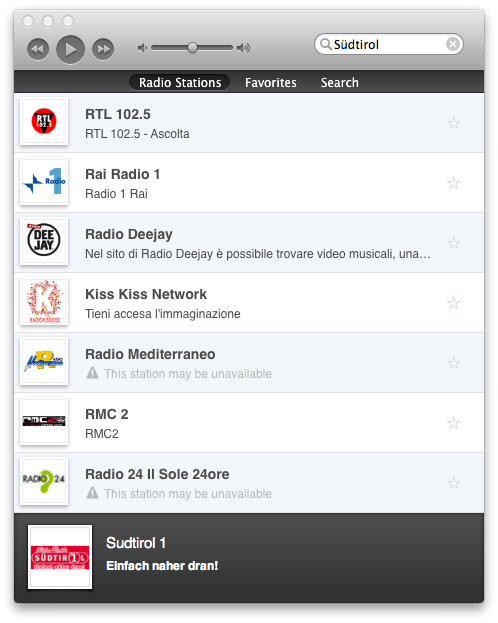 Recensione: Ascolta la radio sul tuo Mac con Radioline 1