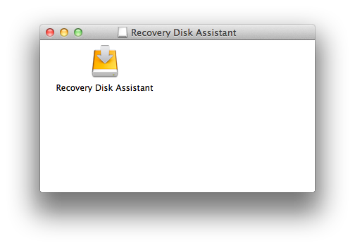 Apple rilascia Lion Recovery Disk Assistant 2