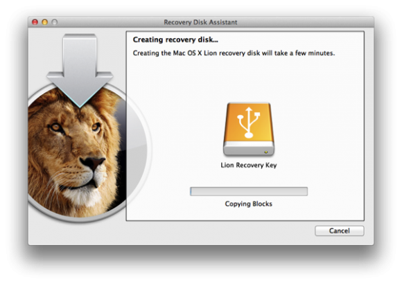 Apple rilascia Lion Recovery Disk Assistant 4