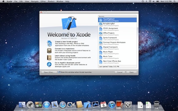 Apple rilascia un aggiornamento per Xcode 4.1.1 su Mac App Store 1