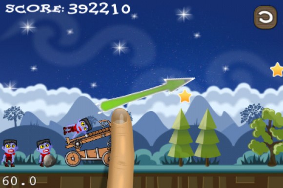 Recensione del gioco "Zombies In Flight!" per iPhone 3