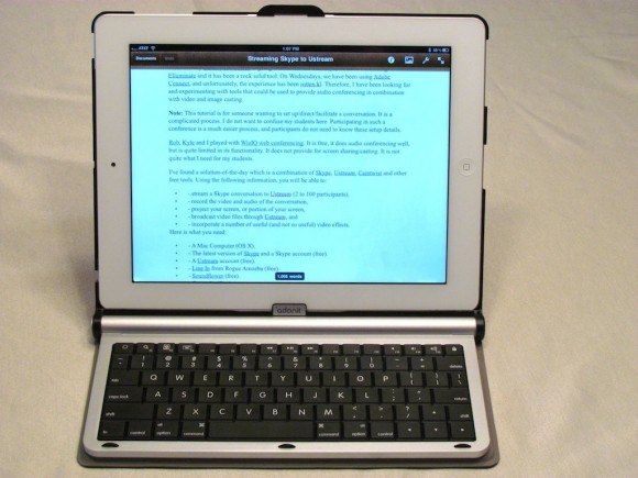 Adonit Writer...Una tastiera intelligente per iPad 2 1