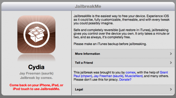 Apple assume il creatore di JailbreakMe. 2