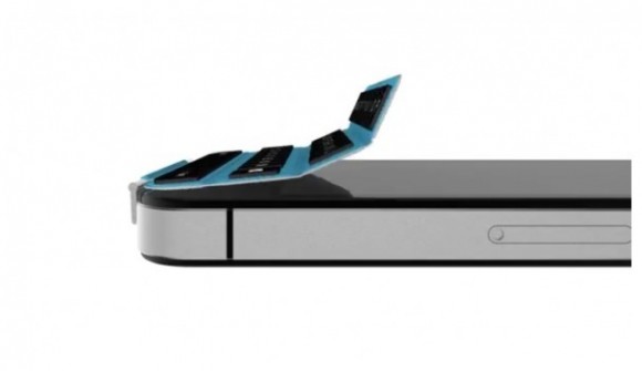 Smartkeyboard: concept di una tastiera fisica per iPhone 4 2