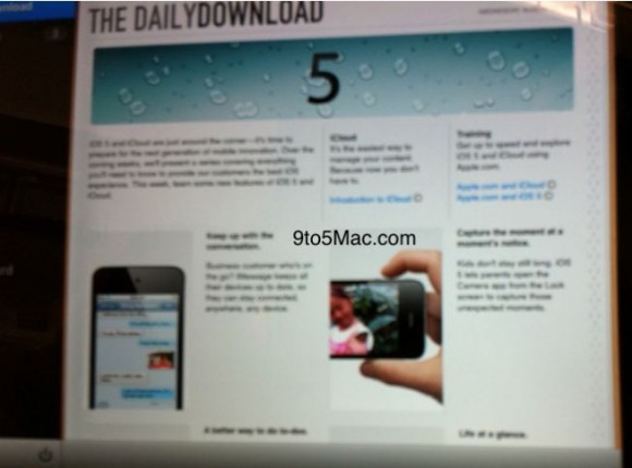 Gli Apple Store iniziano a ricevere documenti su iOS 5 e iCloud per la formazione dei dipendenti, si prevede un lancio imminente 2