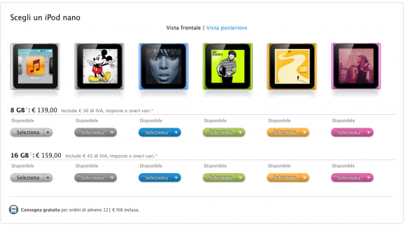 Apple presenta i "nuovi" modelli di iPod 2