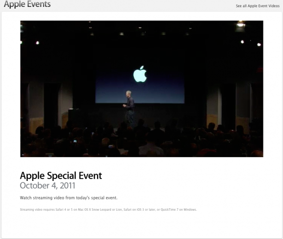 Apple pubblica il video del Keynote 1