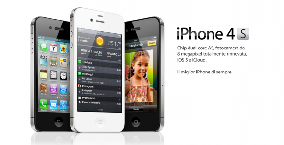 L'iPhone 4S avrebbe una Ram da 512 MB 1