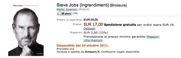Nell'iBooks Store Italiano è disponibile al download il libro di Walter Isaacson su Steve Jobs 3