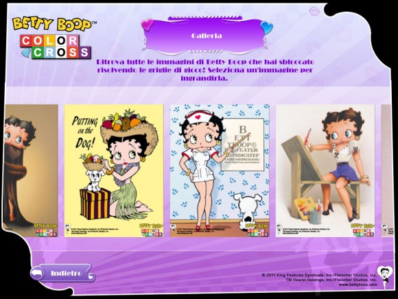 Uscito il gioco "Betty Boop Color Cross" su iPhone, iPad e Mac 1