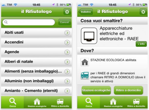 Il Rifiutologo semplifica la raccolta differenziata su iPhone e iPad 1