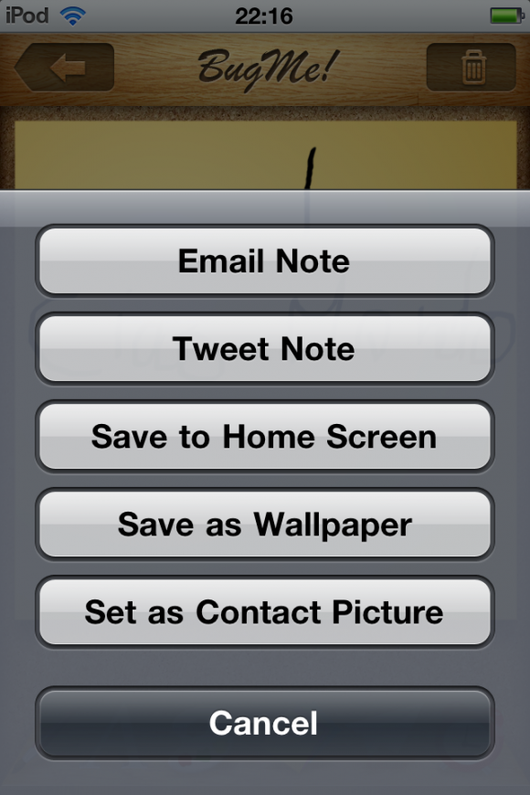 BugMe! Reminders, prendi note con il tuo dispositivo iOS 3