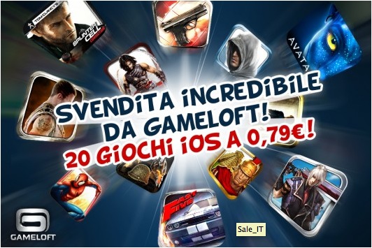 Gameloft sconta 20 giochi per iOS a 0,79€ 1