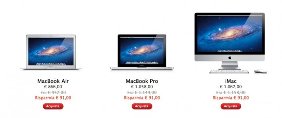 Giornata di sconti sull'Apple Store Online e su BuyDifferent 1