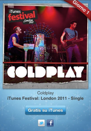 12 giorni di regali: oggi per voi gratis un singolo dei Coldplay 1